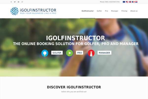 Enfold theme site design template sample