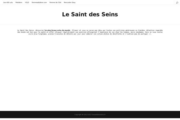 lesaintdesseins.fr site used Daze