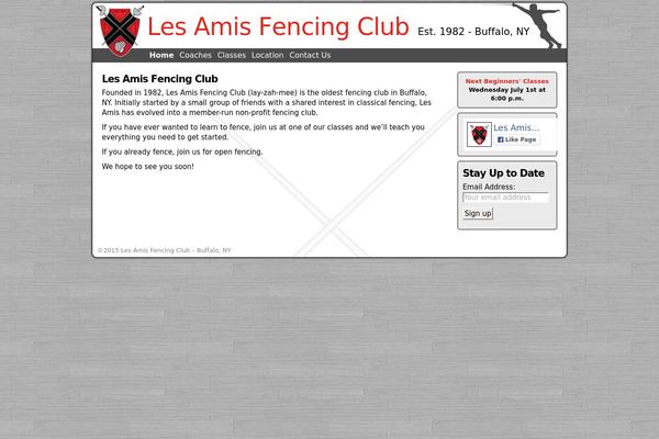 lesamisfencing.com site used Lesamisfencing