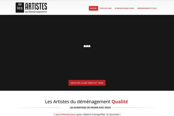 Porto theme site design template sample