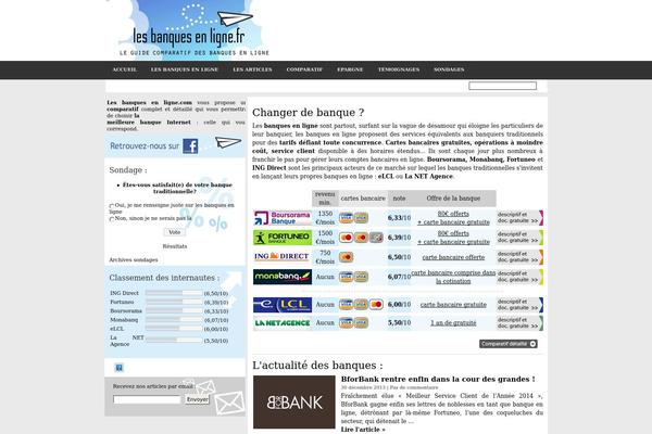 lesbanquesenligne.fr site used Bel