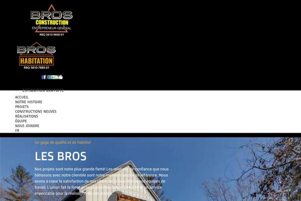 lesbrosconstruction.com site used Constim