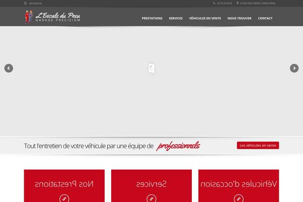 Automotive Car Dealership Business WordPress Theme theme site design template sample