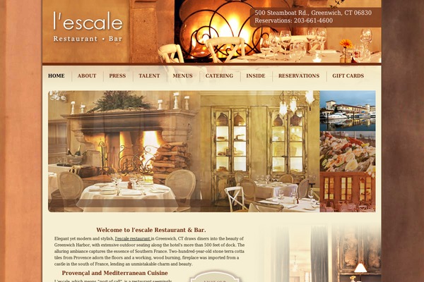 lescalerestaurant.com site used Lescale