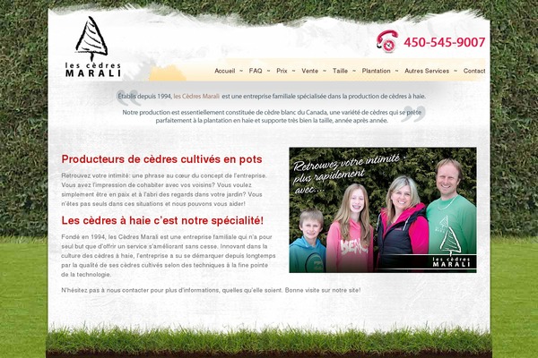 lescedresmarali.com site used Lescedresmarali