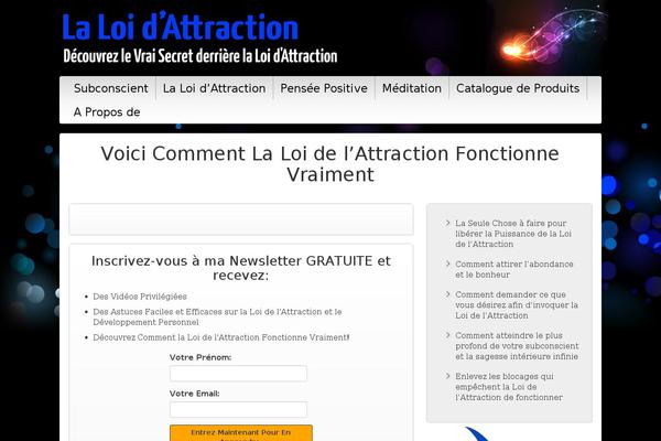 lesecretdelaloidattraction.com site used Bamads