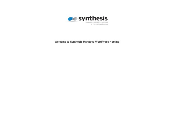 Synthesis theme site design template sample