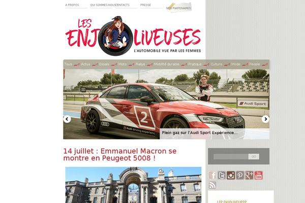 lesenjoliveuses.fr site used Enjoliveuses