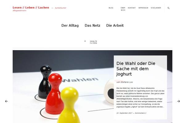 lesenlebenlachen.de site used Envo Magazine Boxed