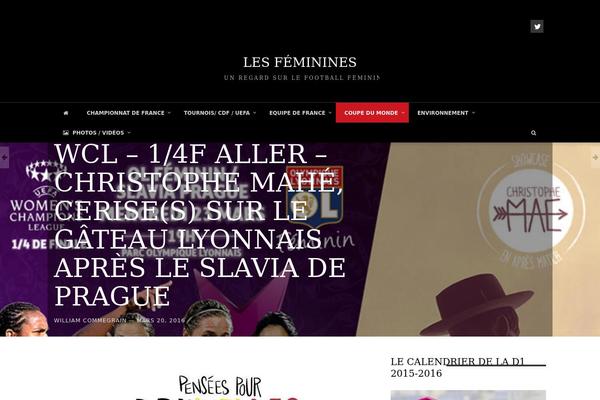 lesfeminines.fr site used BLACKMAG