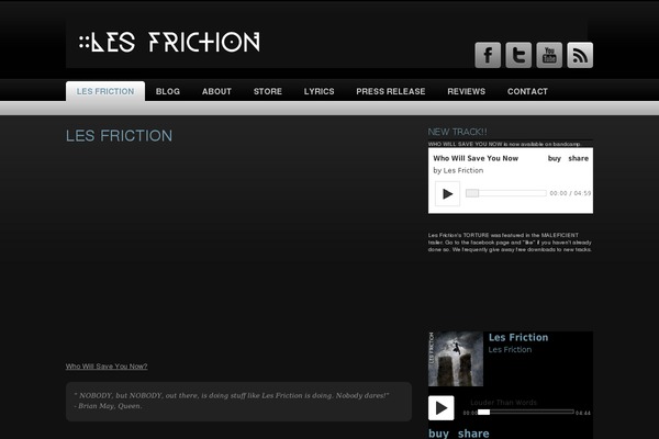 lesfriction.com site used Black Aperture