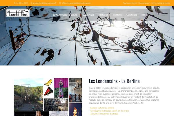leslendemains.fr site used Eventturn
