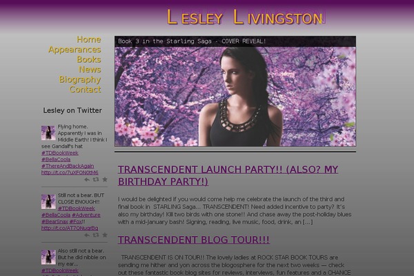 lesleylivingston.com site used Livingston