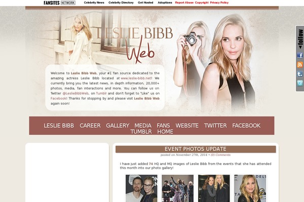 leslie-bibb.net site used Leslieweb