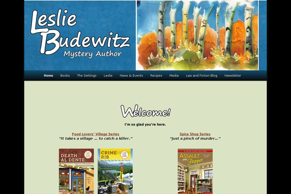 lesliebudewitz.com site used Leslie_budewitz