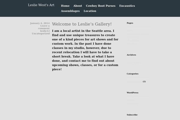 Gdgallery theme site design template sample