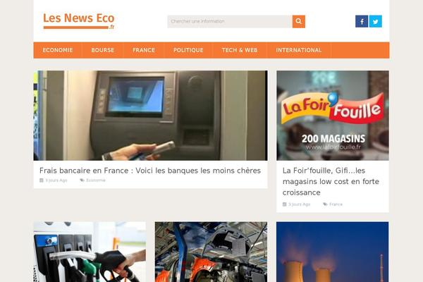 lesnewseco.fr site used Midas