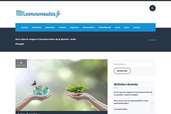 lesnouveautes.fr site used Fabify