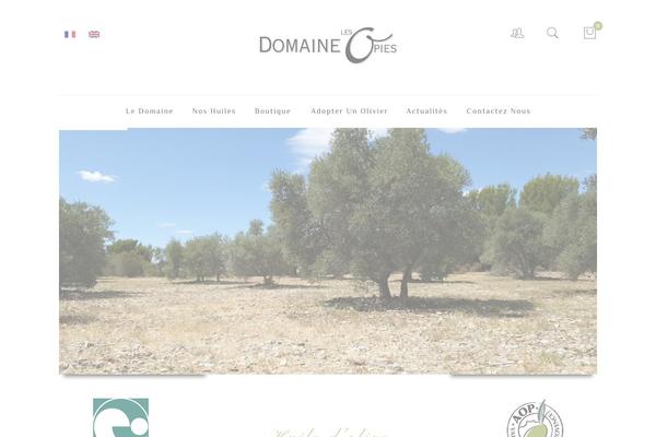 Vineyard theme site design template sample