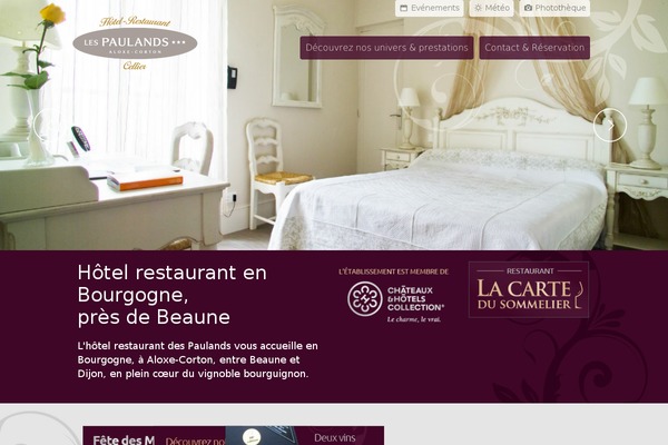 lespaulands.fr site used Hotelrestaurant