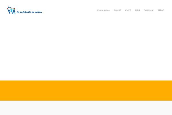 Site using TablePress plugin