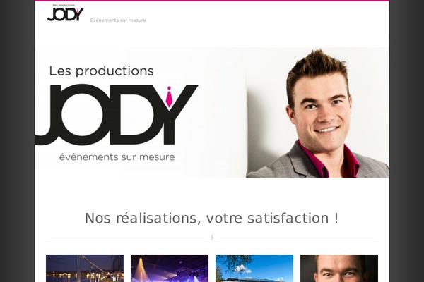 lesproductionsjody.com site used Nine