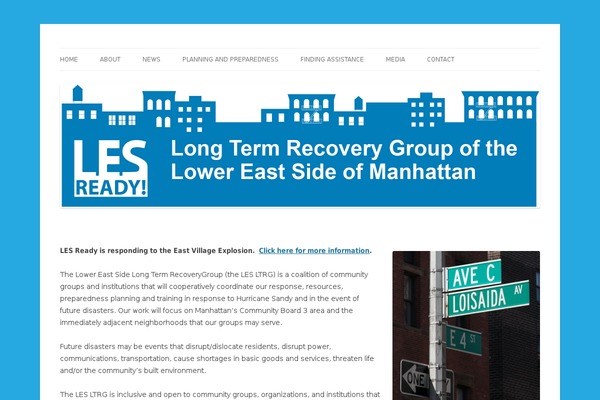 Twenty Twelve theme site design template sample