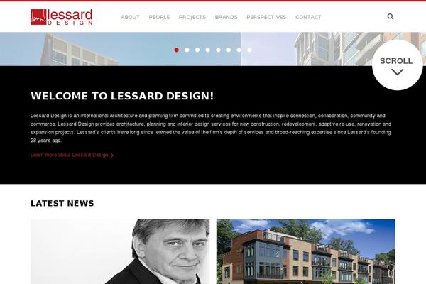 lessarddesign.com site used Lessard