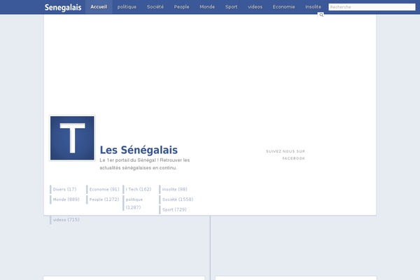 lessenegalais.com site used Timeline-wp