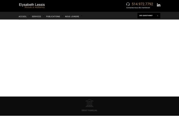 lessis-avocate.ca site used Lessis-avocate