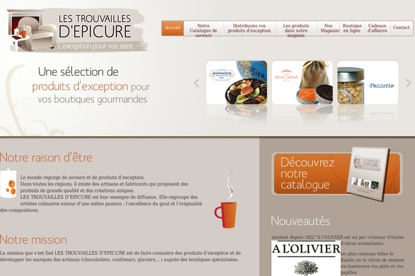 lestrouvaillesdepicure.com site used Epicure