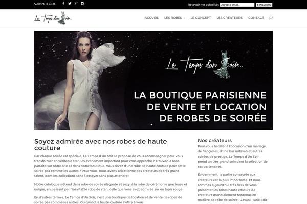 letempsdunsoir.com site used Beauty-studio