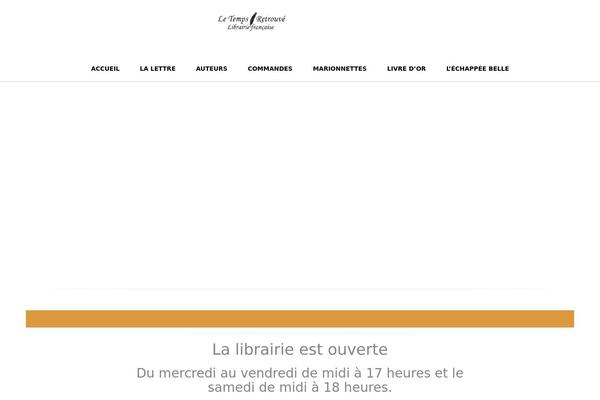 Bookstore-child theme site design template sample