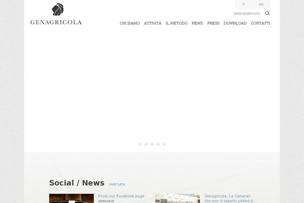 Site using Wordpress-social-stream plugin