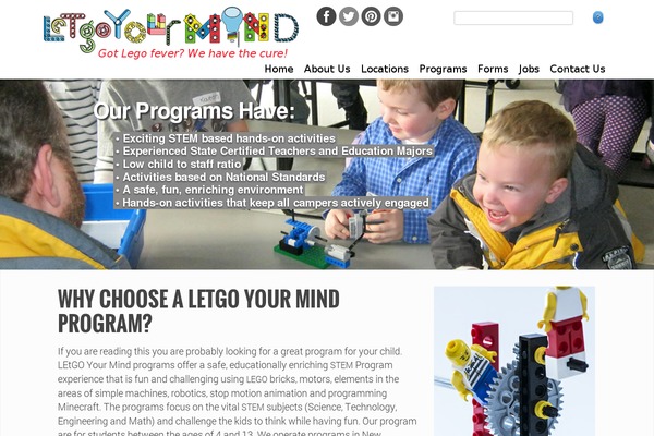 letgoyourmind.com site used Renderedgemedia