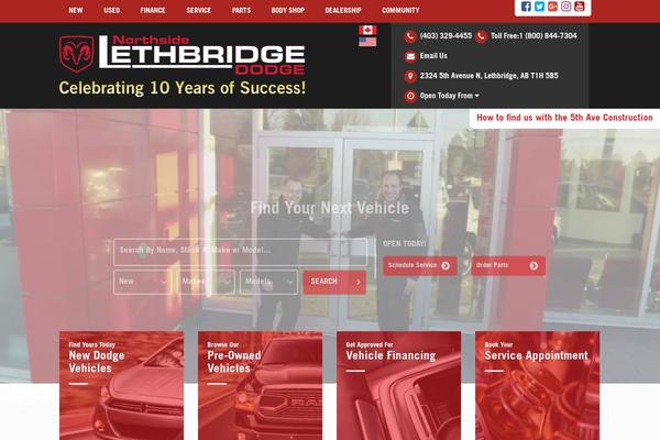 lethbridgedodge.com site used Comox