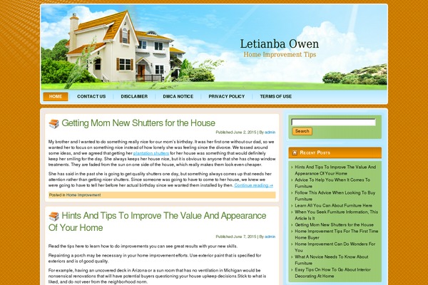 Wp_real_estate theme site design template sample