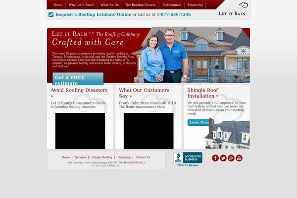 letitrain.ca site used Letitrain