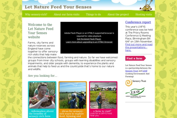 letnaturefeedyoursenses.org site used Lnfys