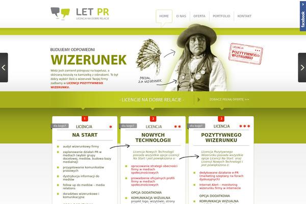 Twenty Eleven theme site design template sample