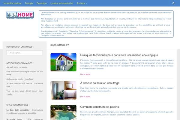 letsbuildahome.fr site used Letsbuildahome