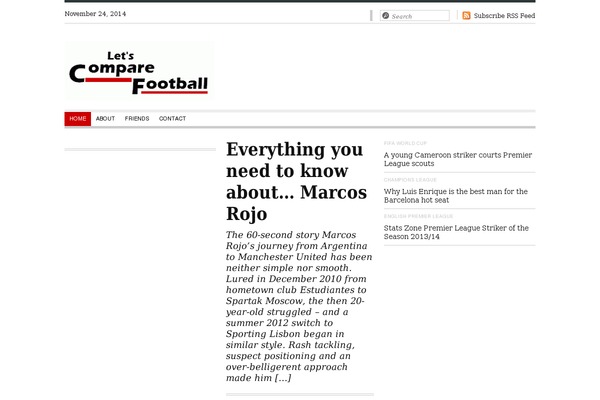 letscomparefootball.co.uk site used The Journal