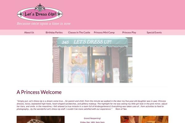 Virtue theme site design template sample