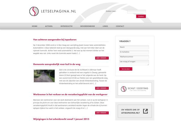 letselpagina.nl site used Letselpagina