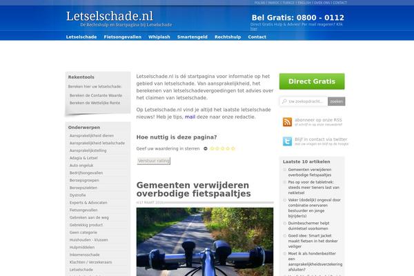 letselschade.nl site used Letselschade