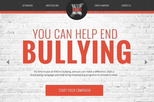 letsendbullying.org site used Letsendb