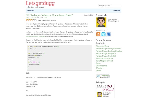 letsgetdugg.com site used Minimoo