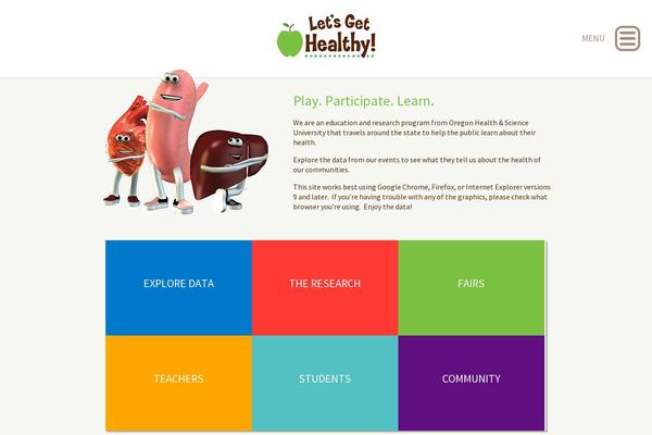 letsgethealthy.org site used Chidr