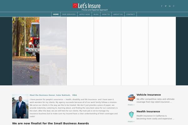 Enfold theme site design template sample