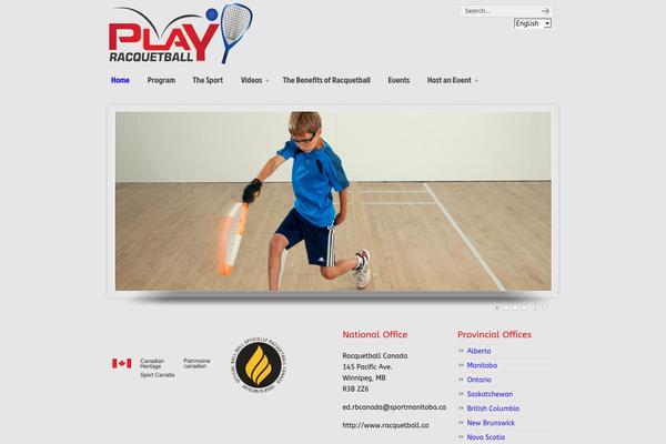 letsplayracquetball.ca site used uDesign